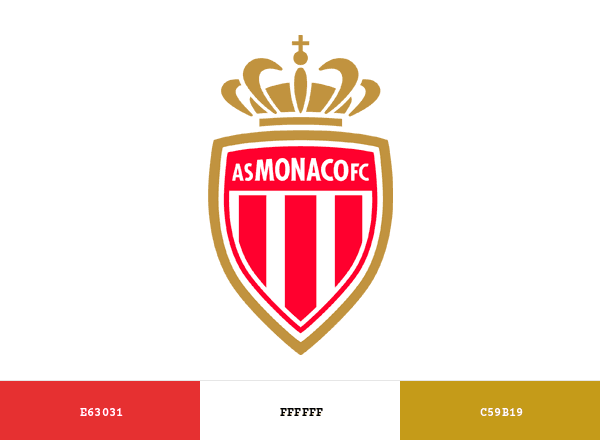 AS Monaco FC brand color palette