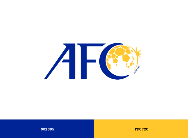 Asian Football Confederation (AFC) brand color palette