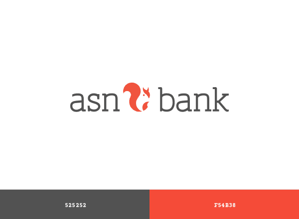 ASN Bank brand color palette