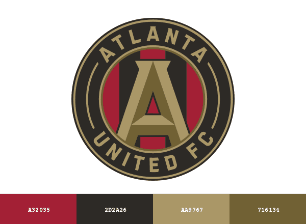 Atlanta United FC brand color palette