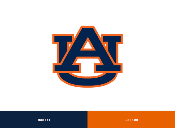 Auburn Tigers brand color palette