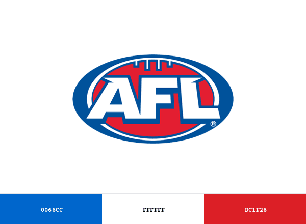 Australian Football League brand color palette