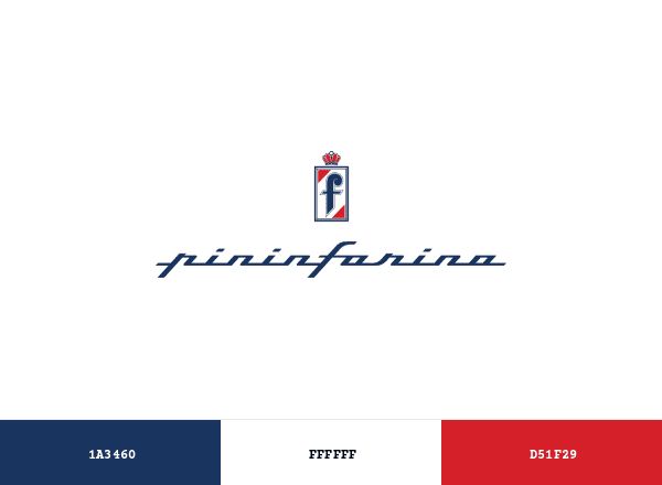 Automobile Pininfarina brand color palette