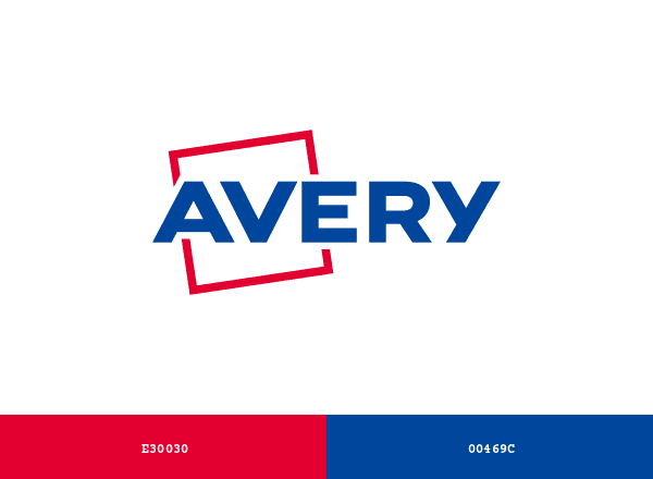 Avery brand color palette
