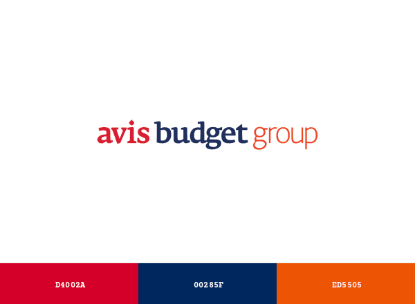 Avis Budget Group brand color palette