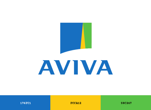Aviva brand color palette