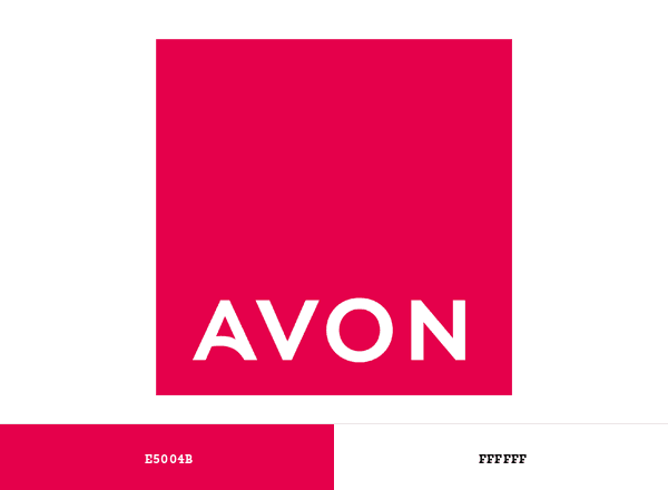 Avon brand color palette