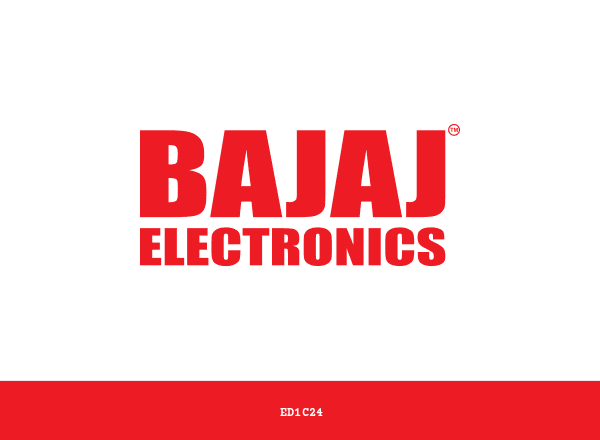 Bajaj Electronics brand color palette