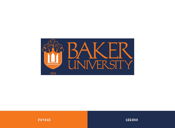 Baker University brand color palette