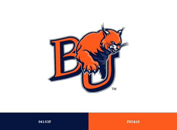 Baker Wildcats brand color palette