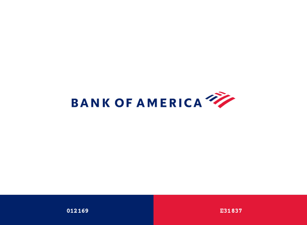 Bank of America brand color palette