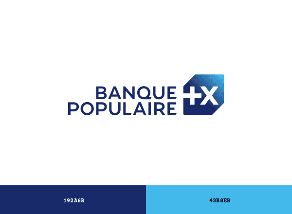 Banque Populaire brand color palette