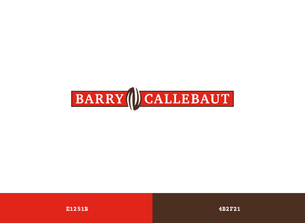 Barry Callebaut brand color palette
