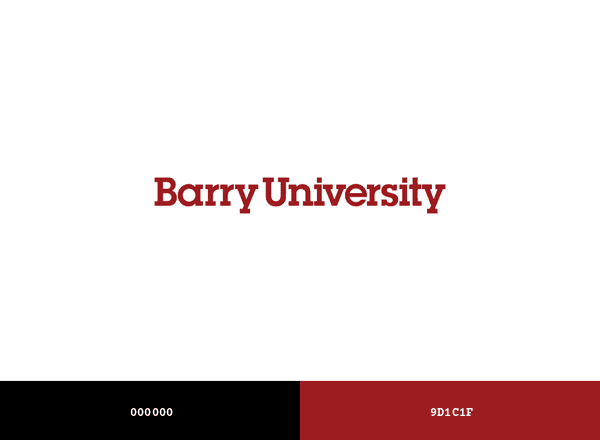Barry University brand color palette