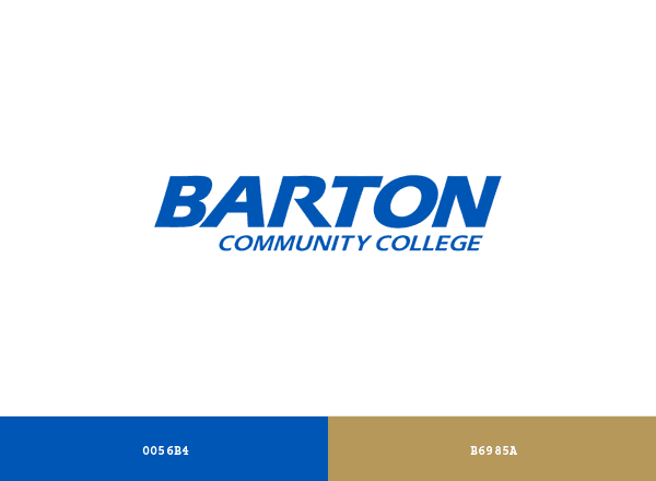 Barton Community College brand color palette