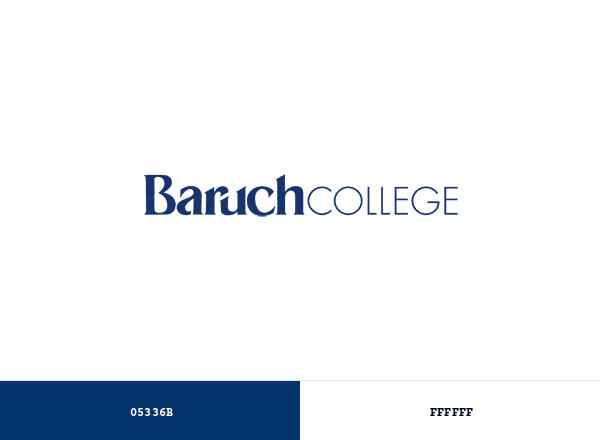 Baruch College brand color palette