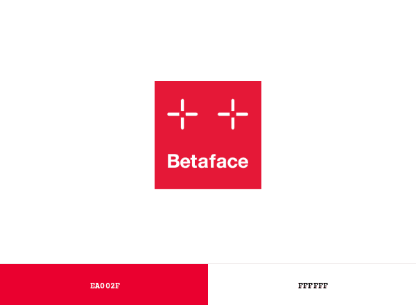 Betaface.com brand color palette
