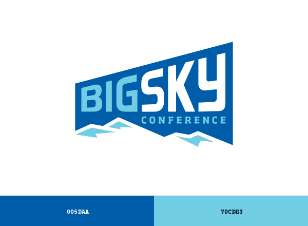Big Sky Conference brand color palette