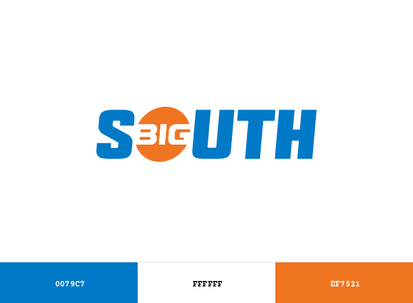 Big South Conference brand color palette