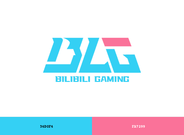 Bilibili Gaming brand color palette