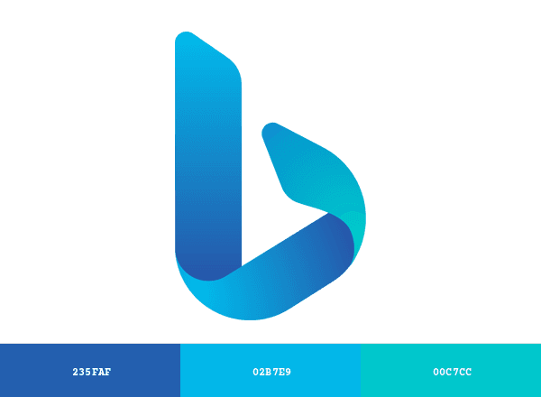 Bing brand color palette