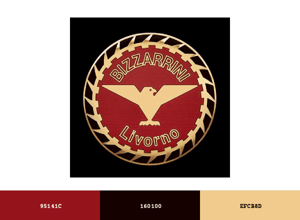 Bizzarrini brand color palette
