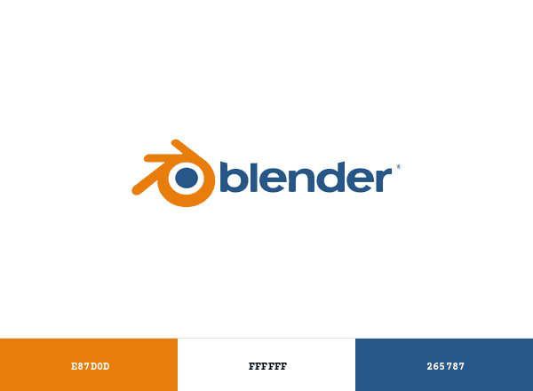 Blender brand color palette