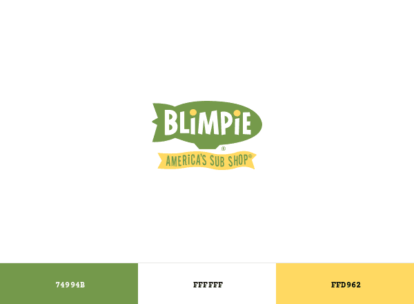 Blimpie brand color palette