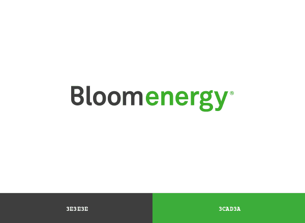 Bloom Energy brand color palette