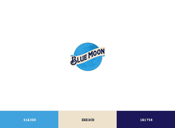 Blue Moon brand color palette