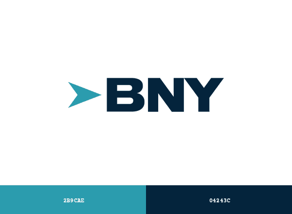 BNY Mellon brand color palette