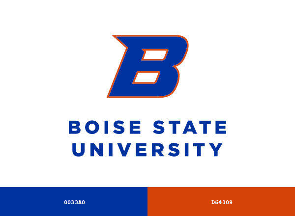 Boise State University brand color palette