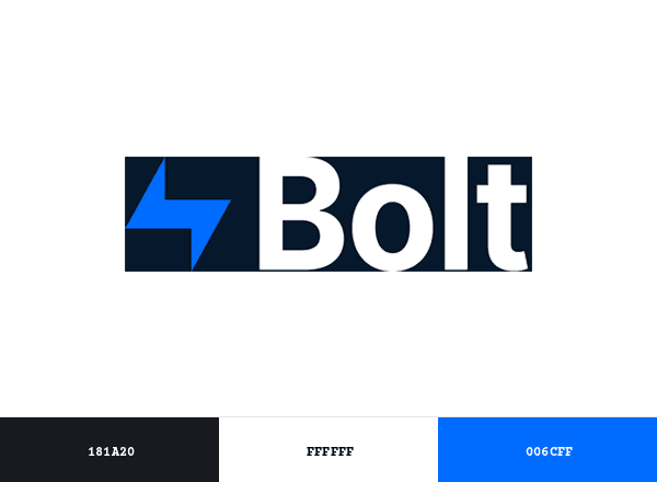 Bolt Old brand color palette