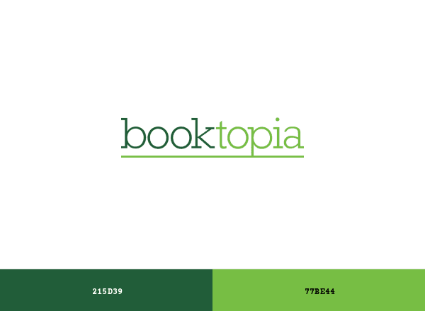Booktopia brand color palette