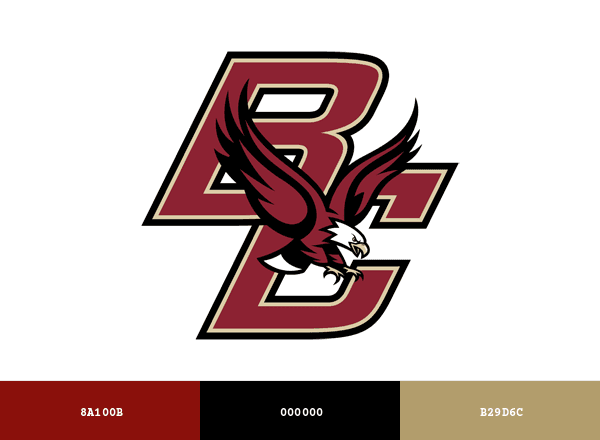 Boston College Eagles brand color palette