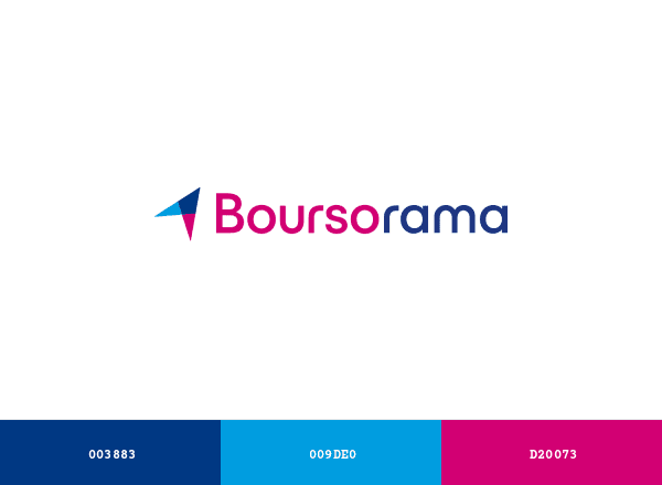 Boursorama Banque brand color palette