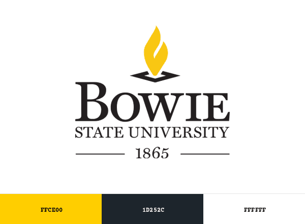 Bowie State University brand color palette