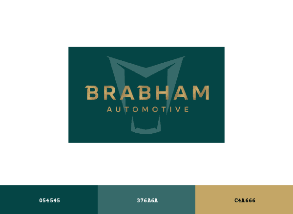 Brabham Automotive brand color palette