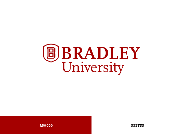 Bradley University brand color palette