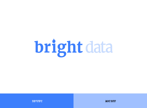 Bright Data brand color palette