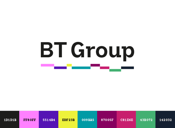BT Group brand color palette
