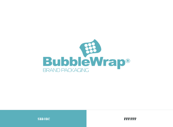 Bubble Wrap brand color palette