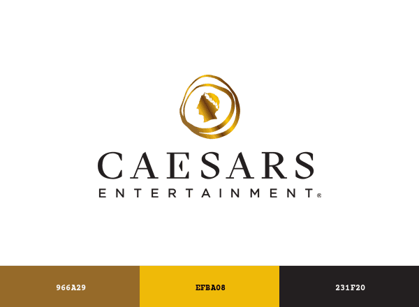 Caesars Entertainment brand color palette