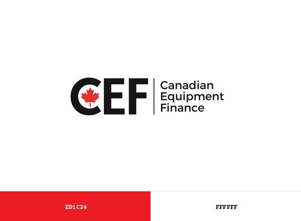 Canadian Equipment Finance brand color palette