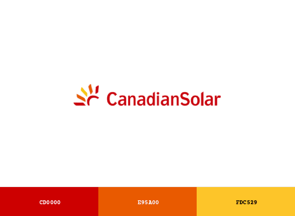 Canadian Solar brand color palette