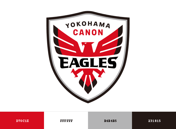 Canon Eagles brand color palette