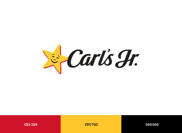 Carl’s Jr. brand color palette