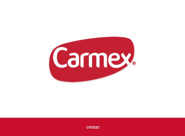 Carmex Lip Balm brand color palette