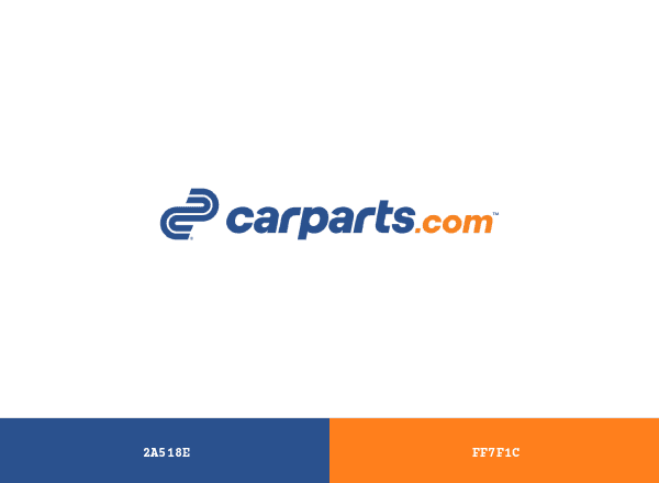 CarParts.com brand color palette