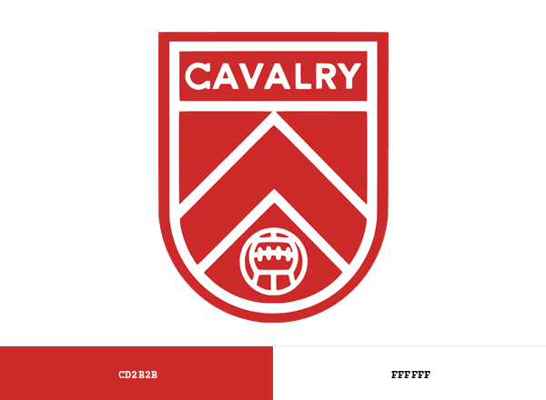 Cavalry FC brand color palette